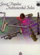 Great Popular Instrumental Solos Clarinet Bk & Cd Sheet Music Songbook