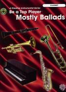 Be A Top Player Mostly Ballads Clarinet Book & Cd Sheet Music Songbook
