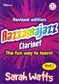 Razzamajazz Clarinet Book 1 Watts Book & Audio Sheet Music Songbook