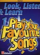 Look Listen & Learn 1 Play Your Fav Songs Clarinet Sheet Music Songbook