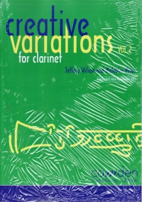Creative Variations Volume 2 Clarinet Piano & Cd Sheet Music Songbook