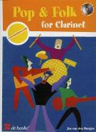 Pop & Folk Clarinet Dungen Book & Cd Sheet Music Songbook