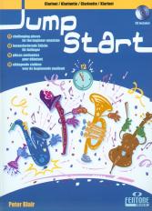 Jump Start Clarinet Blair Book & Cd Sheet Music Songbook