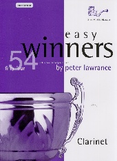 Easy Winners Lawrance Clarinet Book & Cd Sheet Music Songbook