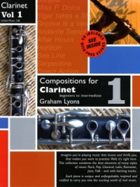Compositions For Clarinet Vol 1 Lyons Book & Cd Sheet Music Songbook