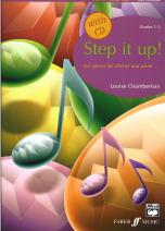 Step It Up Clarinet Chamberlain Book & Cd Sheet Music Songbook