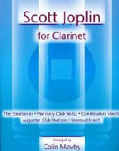 Joplin For Clarinet Mawby Clarinet & Piano Sheet Music Songbook