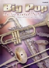 Big Pop Instrumental Solos Clarinet Sheet Music Songbook