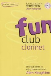 Fun Club Clarinet Grade 0-1 Teacher Book & Cd Sheet Music Songbook