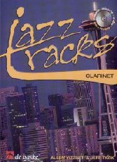 Jazz Tracks Clarinet Book & Cd Sheet Music Songbook