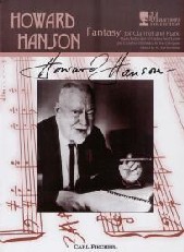 Hanson Fantasy Clarinet & Piano Sheet Music Songbook