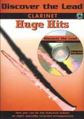 Discover The Lead Huge Hits Clarinet Book & Cd Sheet Music Songbook