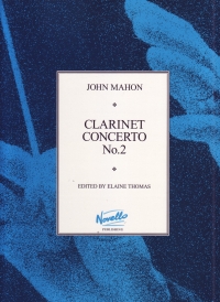 Mahon Concerto No 2 Thomas Clarinet & Piano Sheet Music Songbook