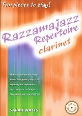 Razzamajazz Repertoire Clarinet Watts Book & Cd Sheet Music Songbook