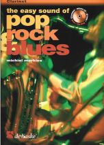 Easy Sound Of Pop Rock & Blues Clarinet Book & Cd Sheet Music Songbook