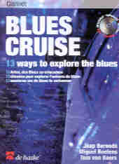 Blues Cruise Clarinet Book & Cd Sheet Music Songbook