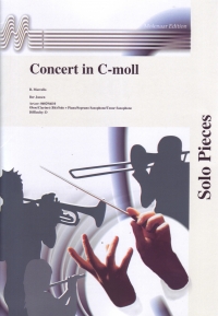 Marcello Concerto In C Min Clarinet & Piano Sheet Music Songbook