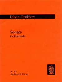 Denissow Sonata Clarinet Sheet Music Songbook
