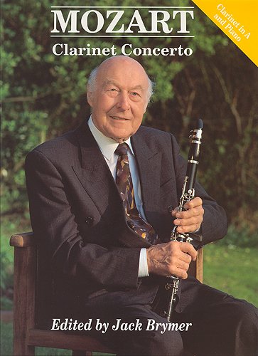 Mozart Clarinet Concerto A Clarinet & Piano Sheet Music Songbook
