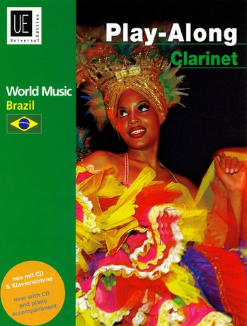 World Music Brazil Play-along Clarinet Book & Cd Sheet Music Songbook
