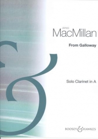 Macmillan From Galloway For Clarinet Solo Sheet Music Songbook
