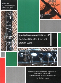 Compositions For Clarinet Vol 1 Selected Piano Acc Sheet Music Songbook
