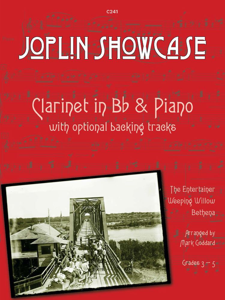 Joplin Showcase Clarinet Goddard Sheet Music Songbook