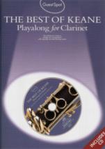 Guest Spot Best Of Keane Clarinet Book & Cd Sheet Music Songbook
