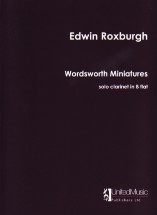 Roxburgh Wordsworth Miniatures Solo Clarinet Bb Sheet Music Songbook
