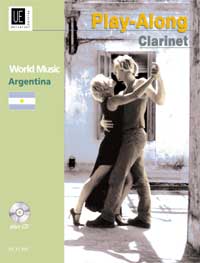 World Music Argentina Play-along Clarinet Bk & Cd Sheet Music Songbook