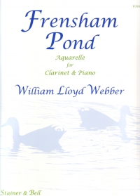 Webber Frensham Pond Clarinet & Piano Sheet Music Songbook