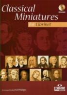 Classical Miniatures Clarinet Philipp Book & Cd Sheet Music Songbook