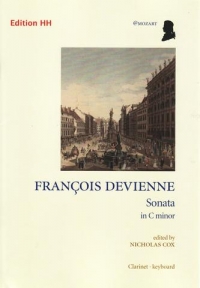 Devienne Sonata No 1 Cmin Clarinet Sheet Music Songbook