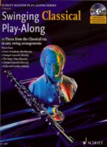 Swinging Classical Play Along Clarinet Book & Cd Sheet Music Songbook