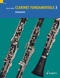 Clarinet Fundamentals 3 Intonation Wehle Sheet Music Songbook