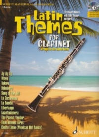 Latin Themes Clarinet Book & Cd Sheet Music Songbook