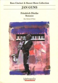 Diethe Romanze Bass Clarinet Sheet Music Songbook