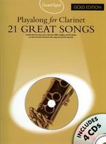 Guest Spot 21 Great Songs Clarinet Gold Edition Sheet Music Songbook