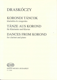 Draskoczy Dances From Korond Clarinet & Piano Sheet Music Songbook