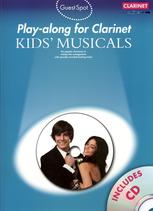 Guest Spot Kids Musicals Clarinet Book & Cd Sheet Music Songbook