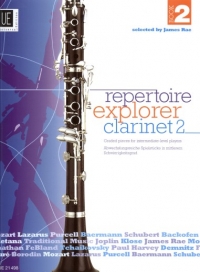 Repertoire Explorer Clarinet 2 Rae Sheet Music Songbook