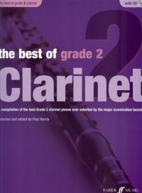 Best Of Grade 2 Clarinet Harris Book & Cd Sheet Music Songbook