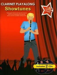 You Take Centre Stage Clarinet Showtunes Book & Cd Sheet Music Songbook