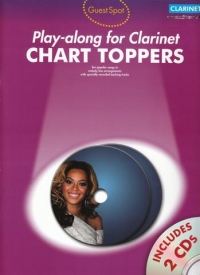 Guest Spot Chart Toppers Clarinet Book & Cds Sheet Music Songbook