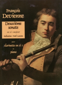 Devienne Sonate No 2 Bb Clarinet & Piano Sheet Music Songbook