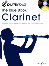Pure Solo The Blue Book Clarinet Book & Cd Sheet Music Songbook