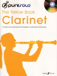 Pure Solo The Yellow Book Clarinet Book & Cd Sheet Music Songbook