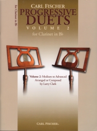 Progressive Duets Vol 2 Clarinet Clark Sheet Music Songbook