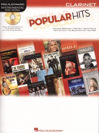 Popular Hits Instrumental Play Along Clarinet + Cd Sheet Music Songbook