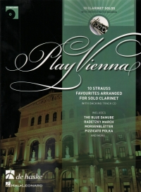 Play Vienna Clarinet Book & Cd Sheet Music Songbook